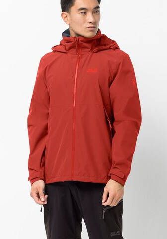 Jack Wolfskin Evandale Jas Donkerrood/Koper