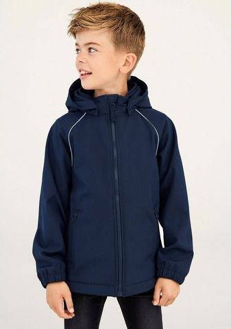 NAME IT KIDS jas NKMALFA van gerecycled polyester donkerblauw