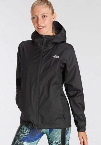 The North Face quest hooded outdoorjas zwart dames