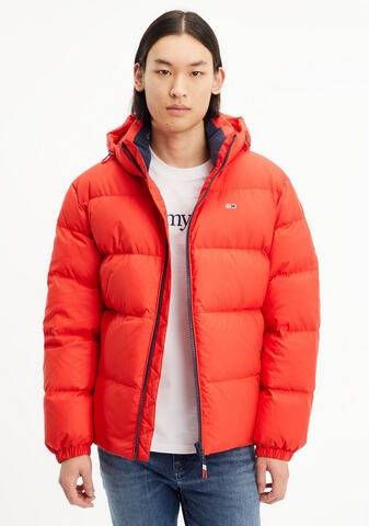Tommy Hilfiger Puffer jack met donsvulling en afneembare capuchon