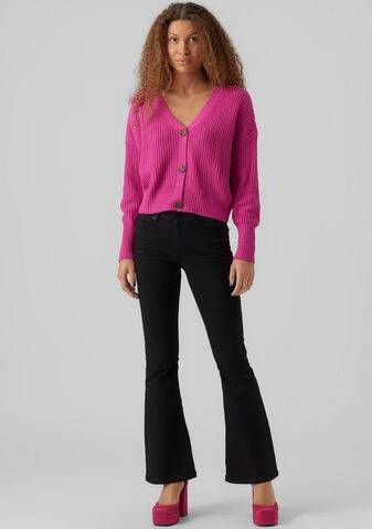 Vero Moda Cardigan VMLEA LS V NECK CUFF CARDIGAN NOOS