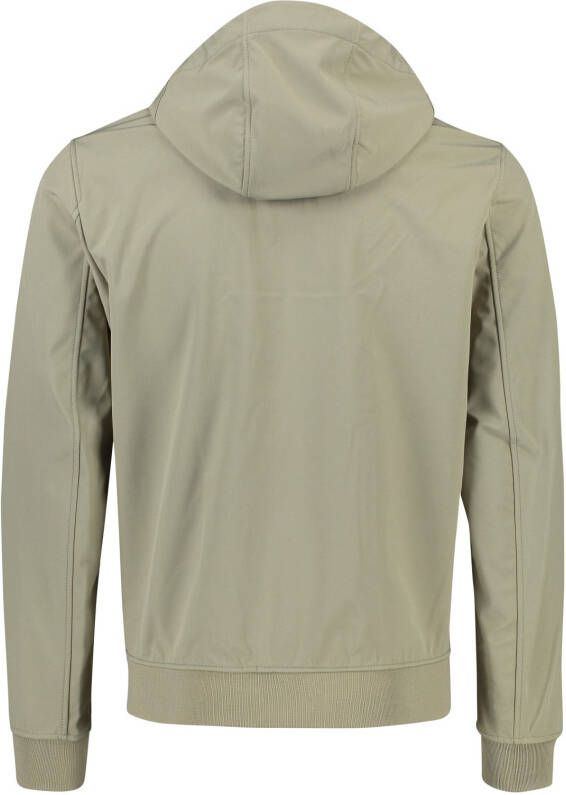Airforce Softshell jack met capuchon en ritszakken