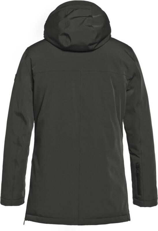 Reset jack donkergroen capuchon half lang model