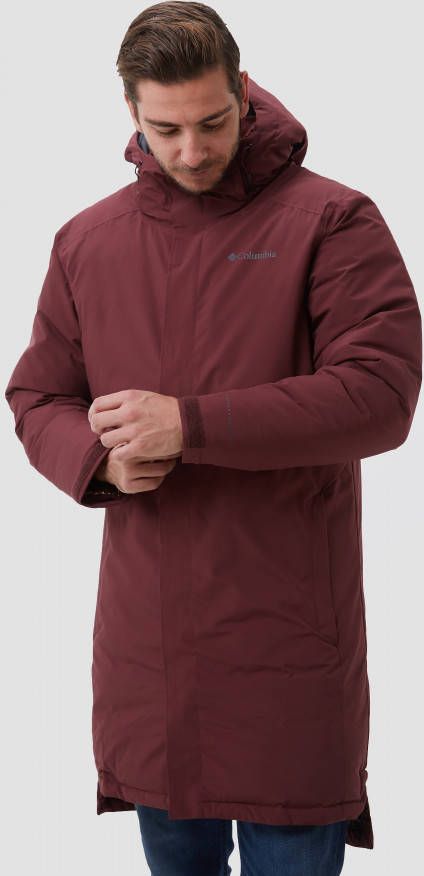 Columbia arrow trailö parka outdoorjas rood heren