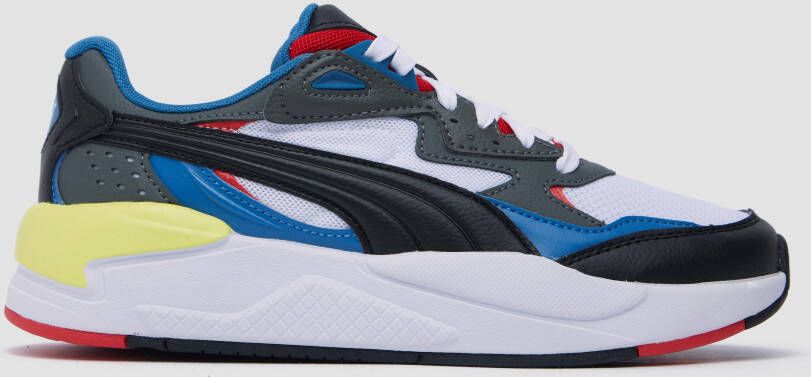 Puma x ray speed sneakers blauw/geel kinderen