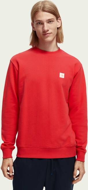 Scotch & Soda Sweater met ronde hals van biologisch katoen
