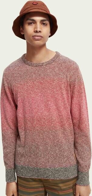 Scotch & Soda Trui met kleurovergang en ronde hals