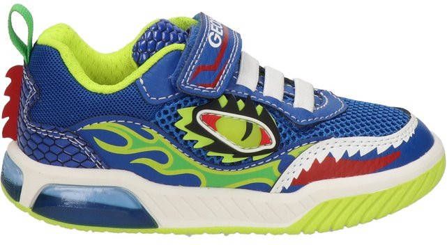 Geox J Inek J259CA Lights sneakers met lichtjes blauw