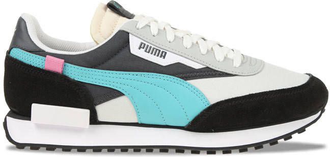 Puma Future Rider Play On sneakers lichtgrijs/donkerblauw/zwart