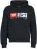 Diesel A03757 0Bawt Hooded sweatshirts , Zwart, Heren online kopen