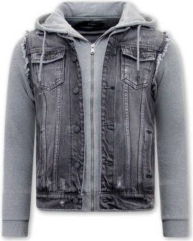 Enos Spijkerjack Spijkerjas Stoffen Mouwen RJ