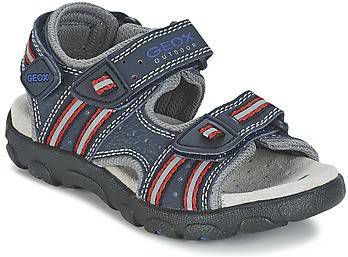 Geox J4224A Oce14 C0735 Navy RED Sandaal