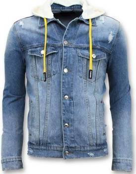 Spijkerjack Enos Spijkerjack Ripped Met Capuchon -
