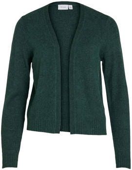Vila Mantel Cardigan Ril Short Pineneedle