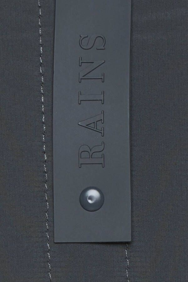 Rains Voering jas 1833 leisteen , Grijs, Heren