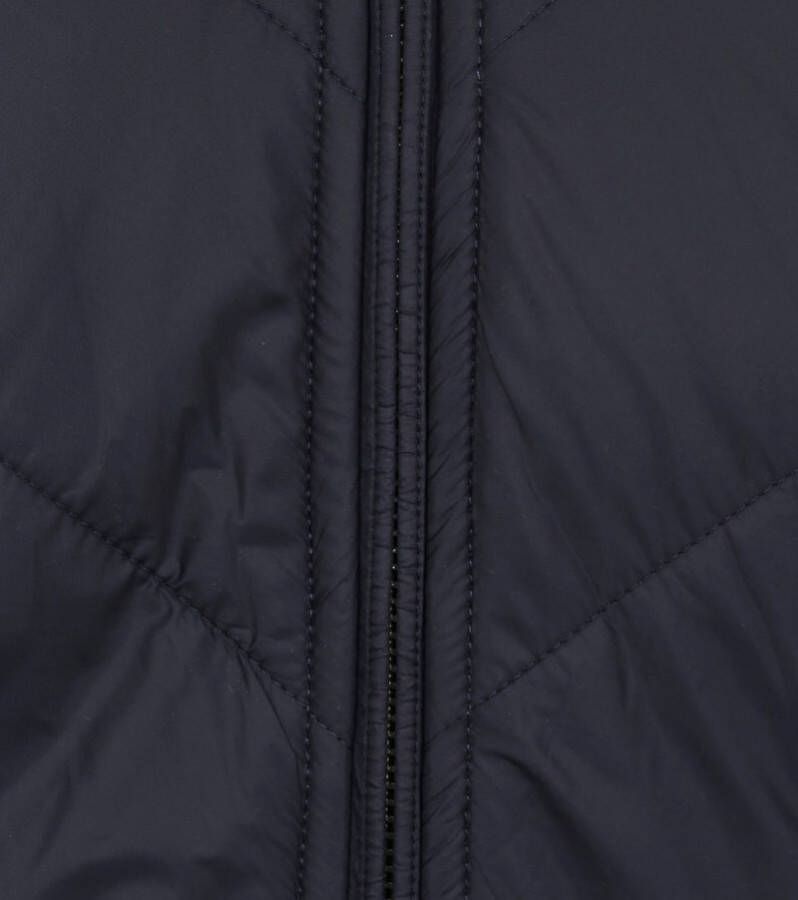 Tommy Hilfiger Vest mix media chevron zip through mw0mw28754/dw5
