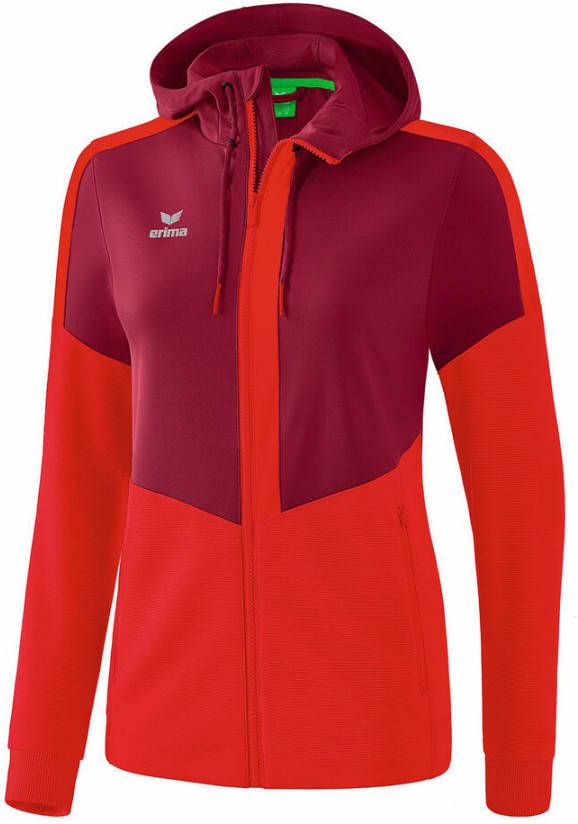 Erima Trainingsjack Squad Dames Polyester Rood