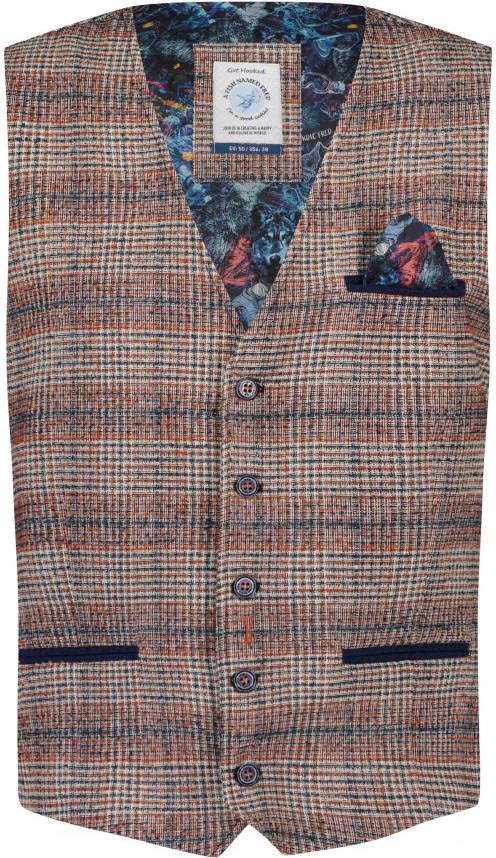 a fish named fred Vests , Rood, Heren