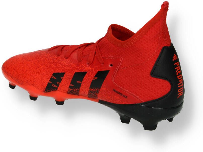 Adidas Kids adidas Predator Freak.3 Gras Voetbalschoenen (FG) Kids Rood Zwart Rood