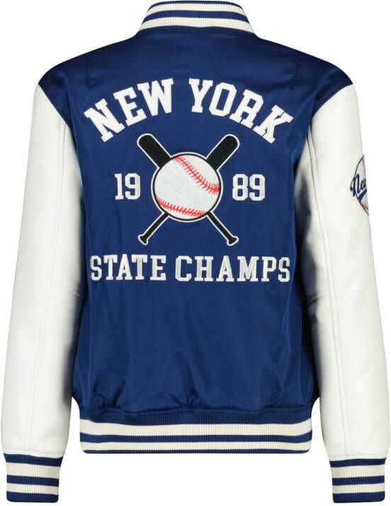 America Today Jongens Varsity Jacket Javon Jr Blauw