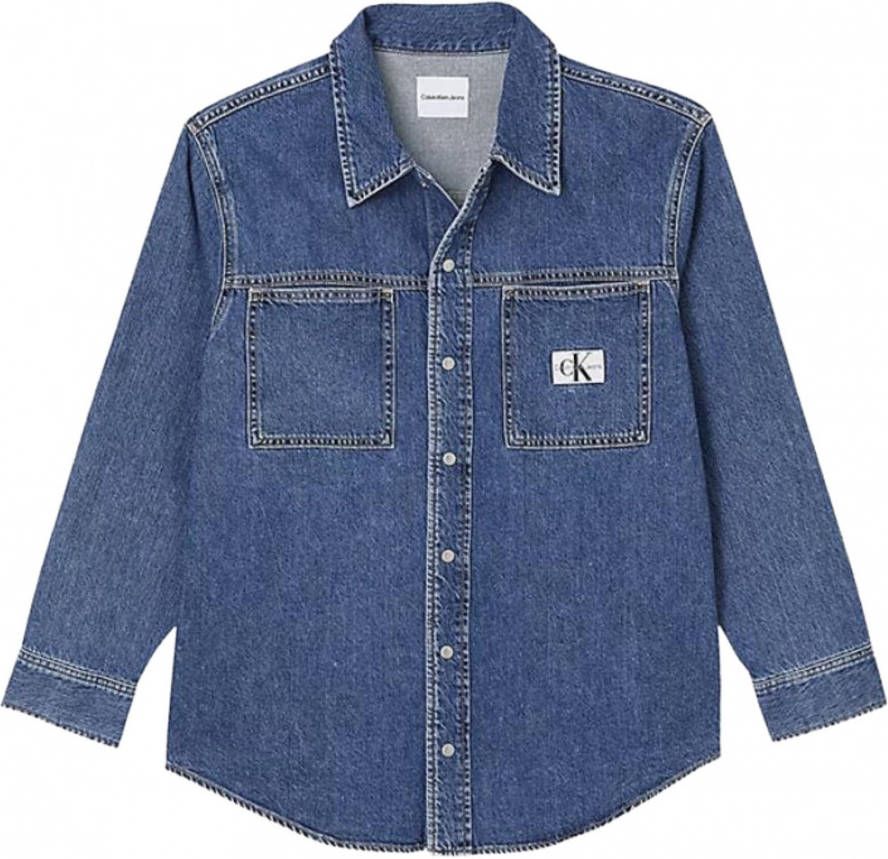 Calvin Klein Spijkerjassen Blauw Dames