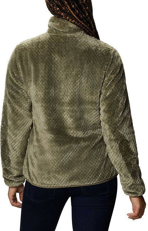 Columbia Fire Side II Sherpa Full zip Dames Donkerkaki