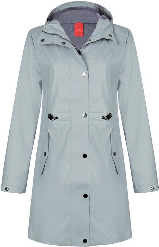 Dingy Weather PU regenjas dames lang jas regenpak Alice