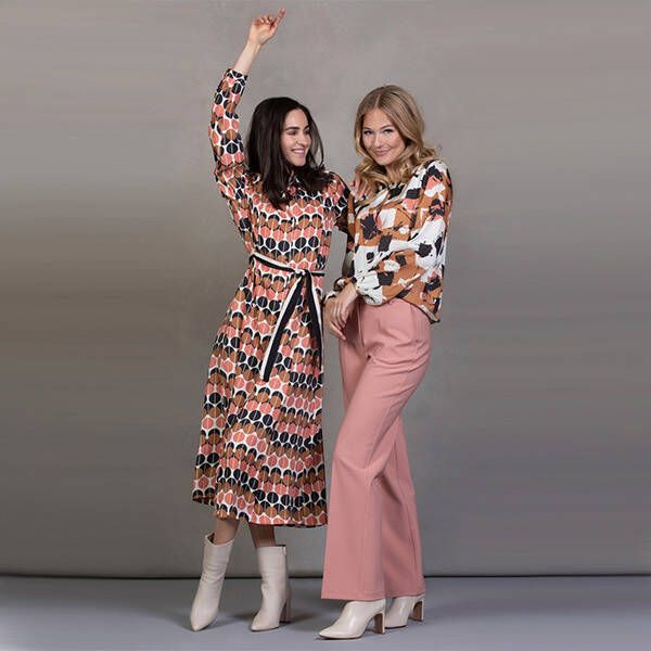 &Co Woman &co women blouse annabelle art cream