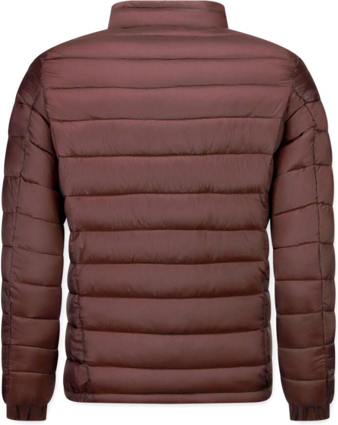 Donsjas Enos Rode Winterjas Korte Jas