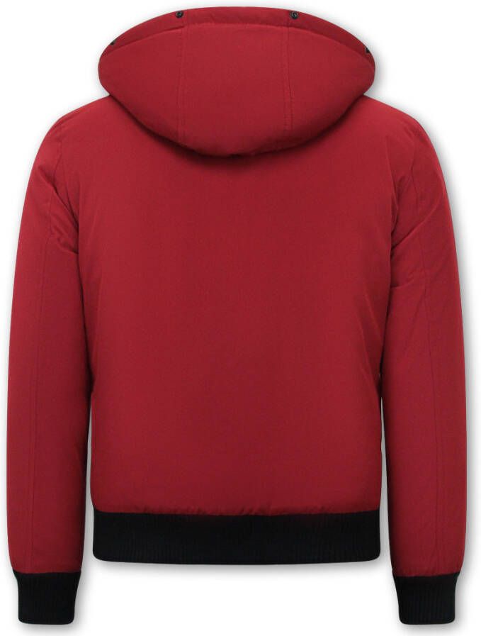 Enos Gewatteerde korte jas