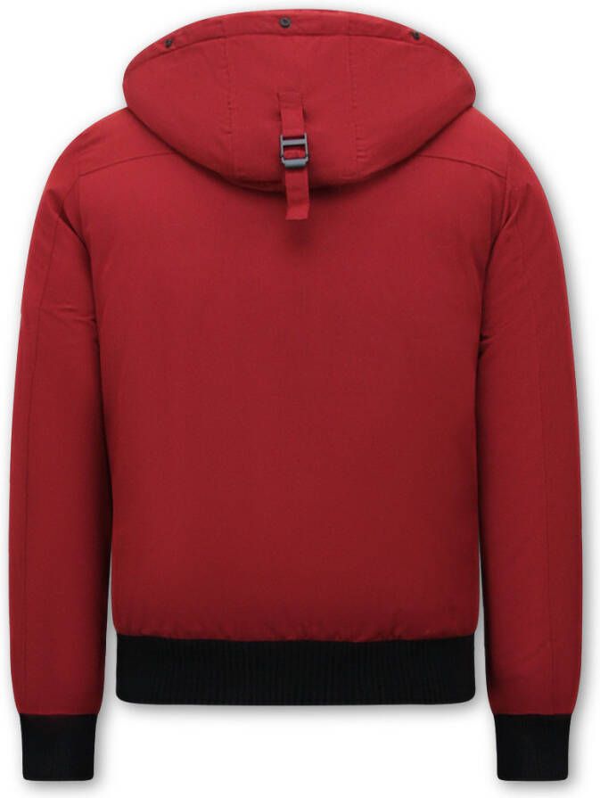 Enos Gewatteerde winterjas kort