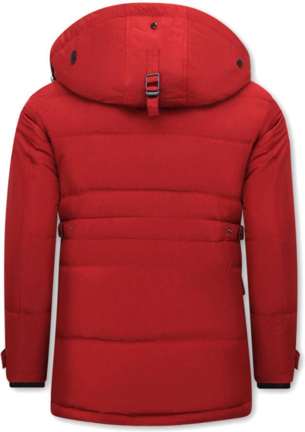 Enos Lange gewatteerde jas