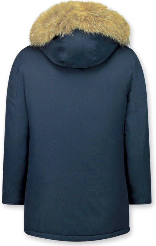 Parka Jas Enos Parka Jas Met Bontkraag -
