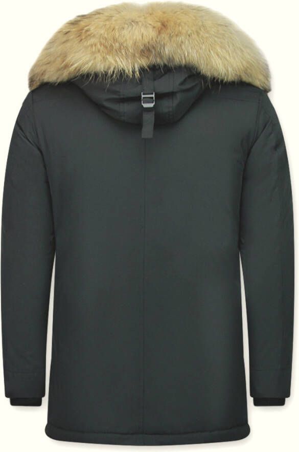 Parka Jas Enos Parka Jas Met Bontkraag -