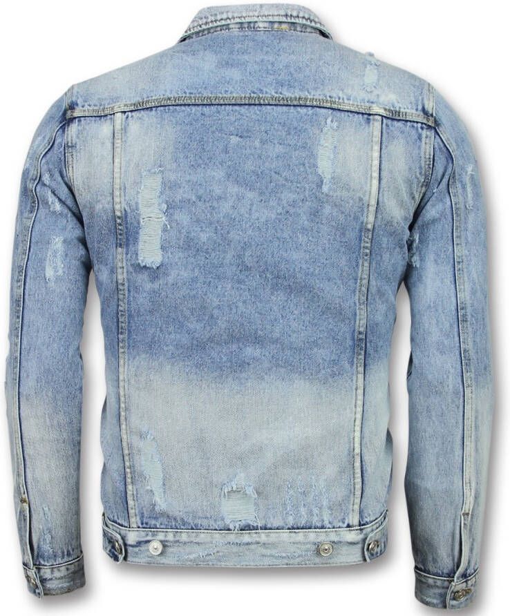 Enos Spijkerjassen Blauw Heren