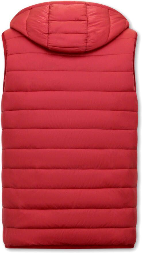 Enos Trendy Bodywarmer , Rood, Heren