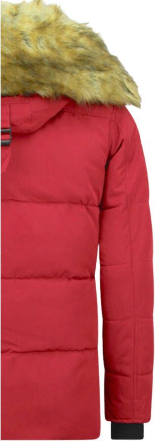 Donsjas Enos Winterjas Met Bontkraag -