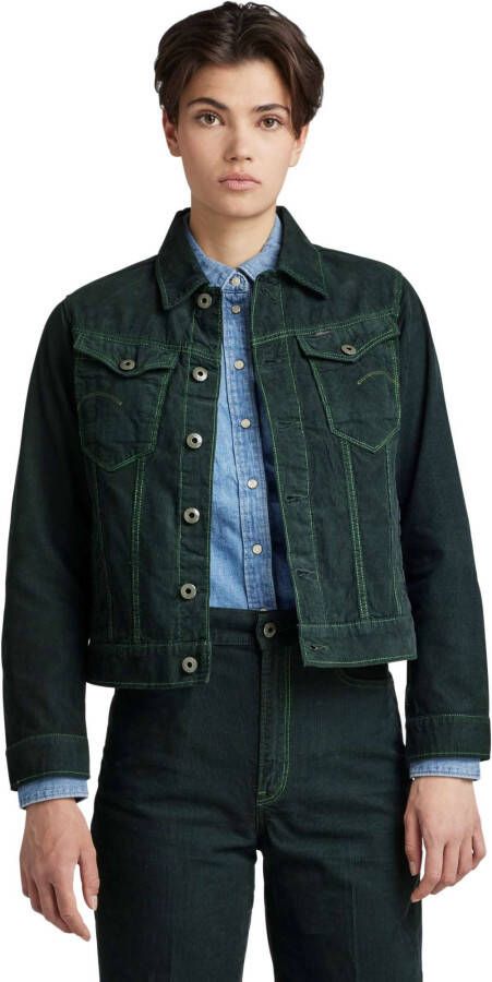 G-Star Boog 3D jas wmn groen ribcord G star, Groen, Dames