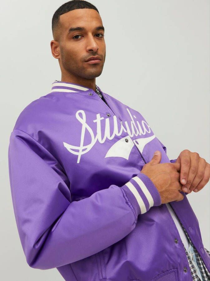 jack & jones Bomber jackets Paars Heren