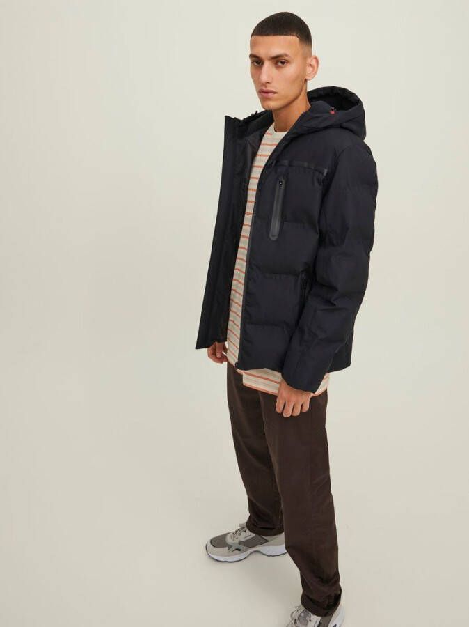 jack & jones Gewatteerde jas capuchon