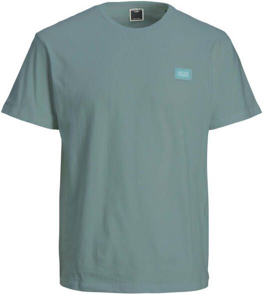 jack & jones ! Jongens Shirt Korte Mouw -- Groen Katoen