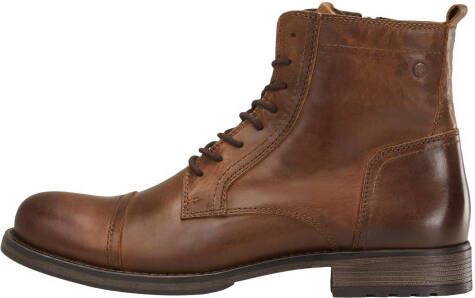 Jack&Jones Bruine leren veterboot Jack&amp;Jones maat 41