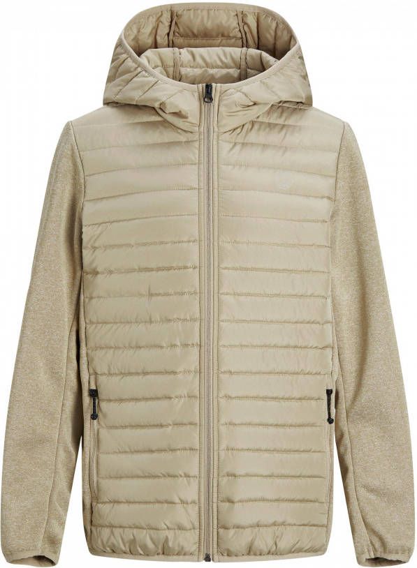 JACK & JONES JUNIOR gewatteerde jas JJEMULTI beige