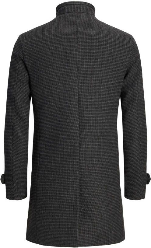 jack & jones Blamelton wollen jas snofgrijs melange/st , Zwart, Heren