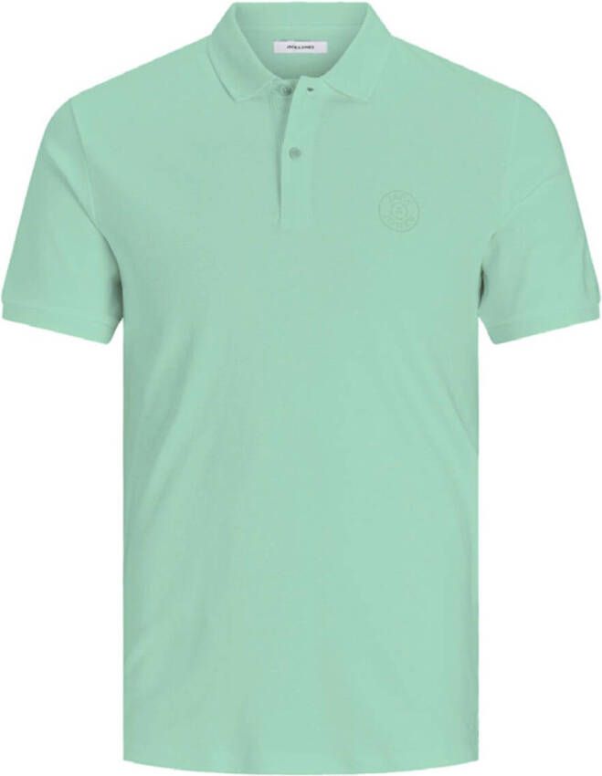 jack & jones ! Jongens Polo Korte Mouw -- Mint Katoen