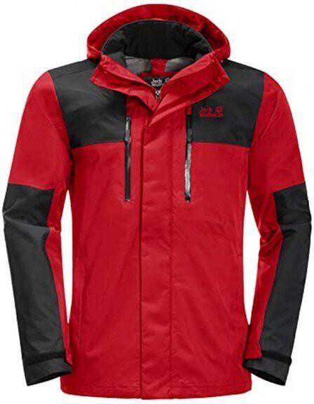 Jack Wolfskin Jasper Flex Zomerjas Heren Rood