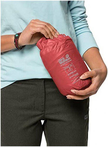 Jack Wolfskin JWP Isolatie Bodywarmer Dames Rood