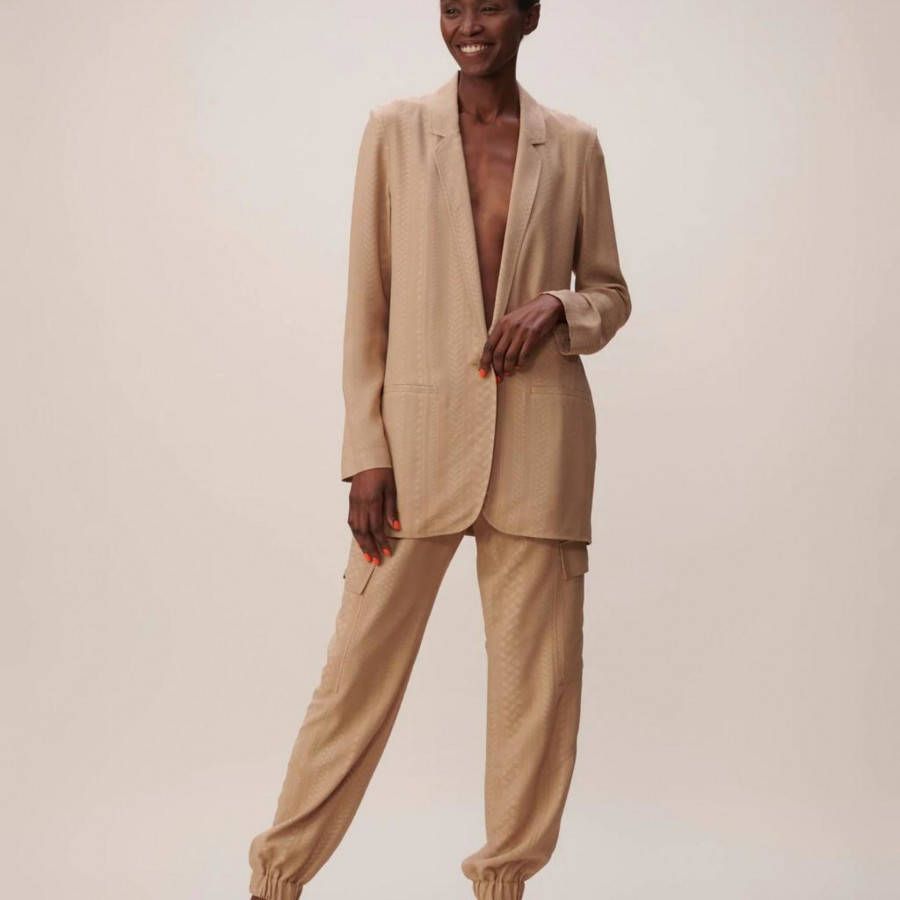 Lala Berlin June Blazer 01900 , Beige, Dames