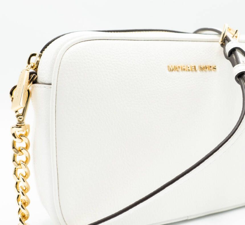 Michael Kors Ginny leren schoudertas