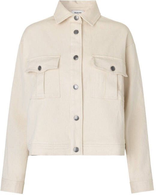 Modström Creme Spijkerjas Pete Jacket